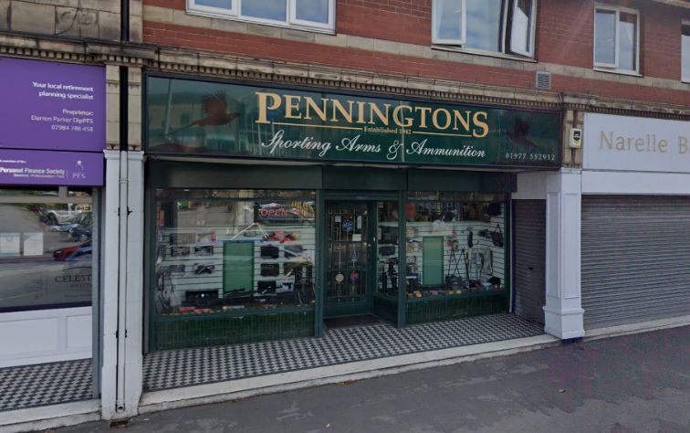 Pennington’s Sporting Arms & Ammunition - Gun Shop in Castleford